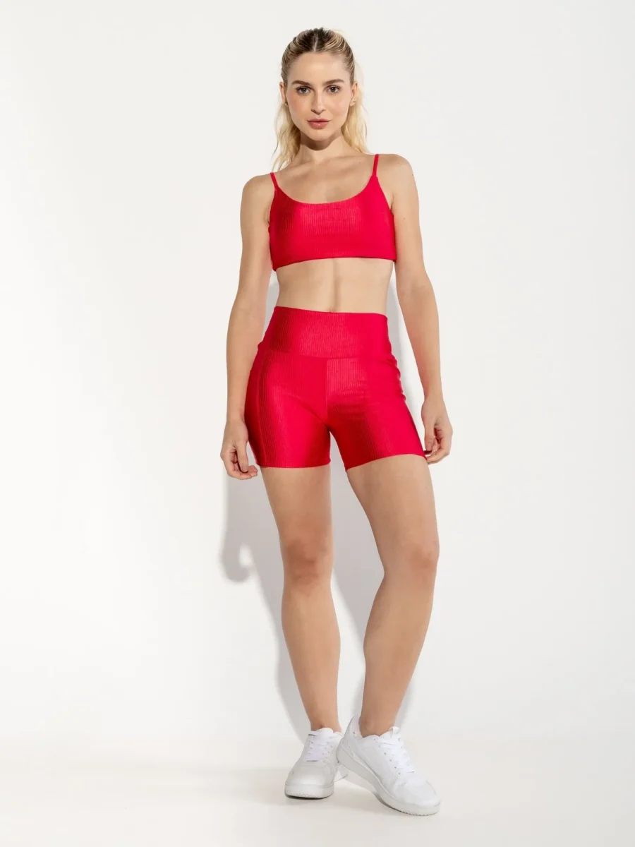 CONJUNTO SHORTS UNIQUE RIB - Imagem 2
